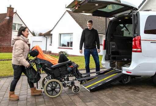 Mercedes-benz V-class Wheelchair Accessible Vehicle