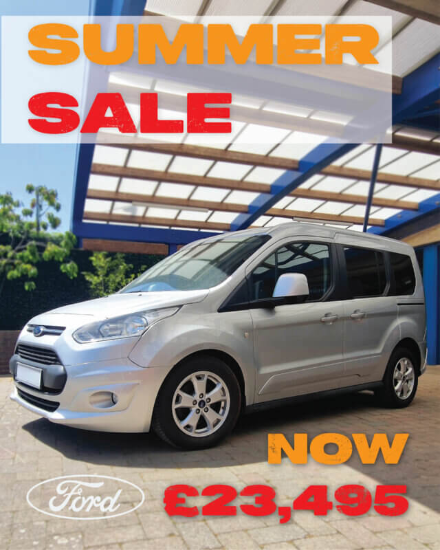 Ford Tourneo Connect Wheelchair Accessible Vehicle (WAV) Used Sale