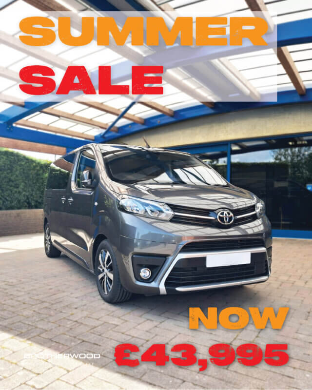 Toyota Proace Wheelchair Accessible Vehicle (WAV) Used Sale